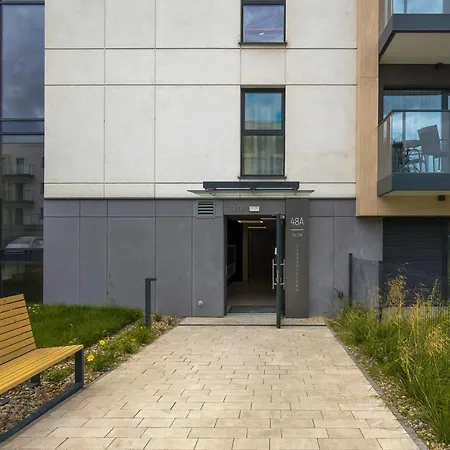 Starowiejska With Balcony & Parking Next To Arena Stadium By Renters Apartmán Gdaňsk