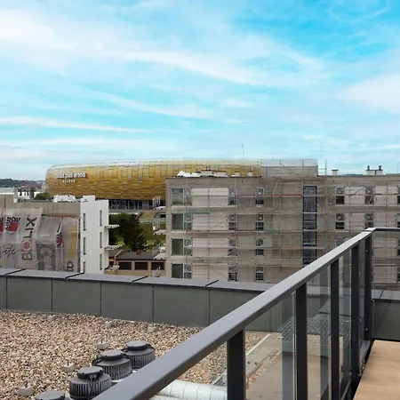 アパート Starowiejska With Balcony & Parking Next To Arena Stadium By Renters *